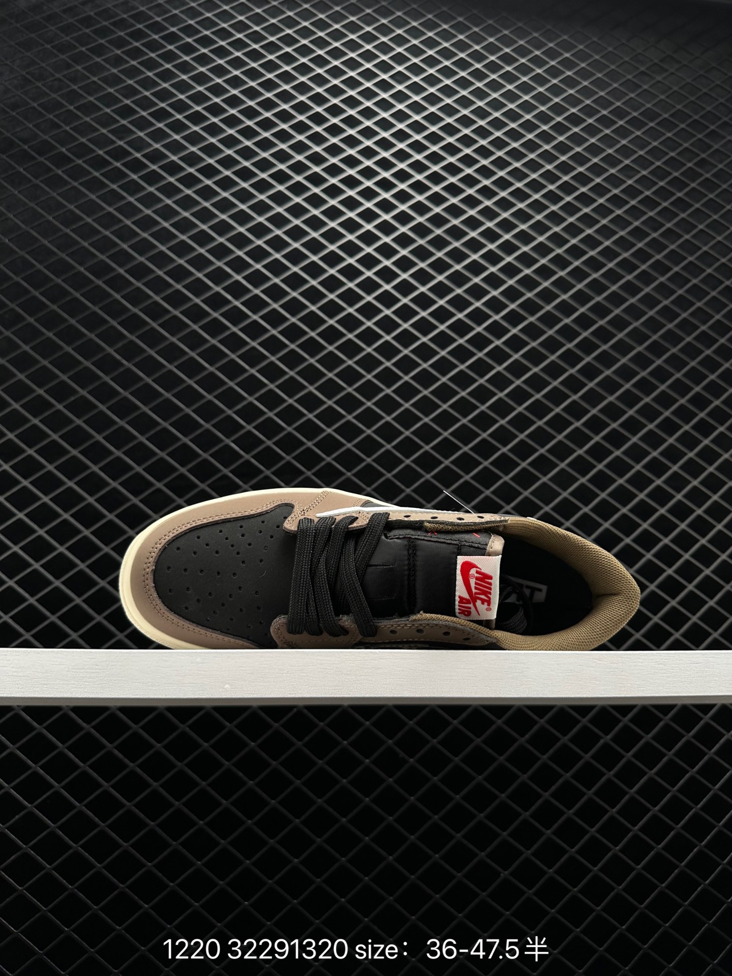 Travis Scott x Air Jordan 1 Low OG “Black Phantom